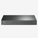 TP-Link JetStream 8-Port Gigabit Smart PoE Switch with 2 SFP Slots - (T1500G-10PS)